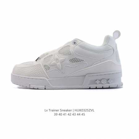 180 Louis Vuitton Lv 3D Logo Lv Louis Vuitton Trainer Sneaker Low 39-45 Hjjk0325 - Click Image to Close