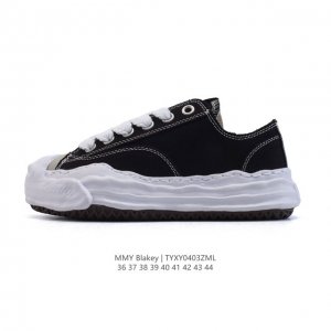 Mmy Blakey Mmy Maison Mihara Yasuhiro Original Sole Canvas Low Mmy Blakey Mmy B