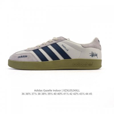 Corporate Adidas Originals Gazelle Indoor Retro Trefoil Non-Slip Transparent Rub