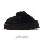 Corporate-grade Ugg snow boots, men's and women's cotton slippers with large fu