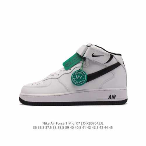 Nk Air Force 1'07 Mid AF1 AF1 DM0107-101 36 36.5 37.5 38 38.5 39 40 40.5 41 42