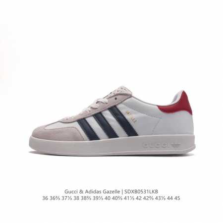 Adidas Originals X Gucci Gazelle , Adidas X Gucci - 80 90 , gazelle trefoil 36- - Click Image to Close