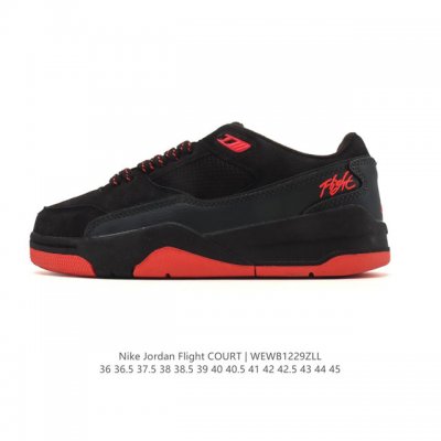 Nike Jordan Flight Court Fashion Casual Non-Slip Durable Low-Top Sports Shoes R