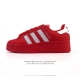Adidas Originals Superstar Xlg Shell Toe Low-Top Platform Classic Casual Sneaker