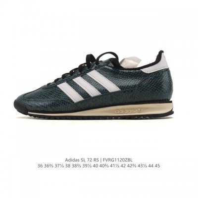 Adidas SL 72 Shoes Classic Retro Thin-Soled Sneakers T-Toe Shoes Originals Retro