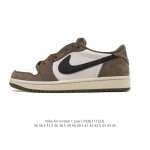 Company Grade Nike Air Jordan 1 Low AJ1, a low-top retro-style casual basketbal