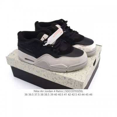 Nike Air Jordan 4 Retro Og Michael Jordan Aj4 generation Joe 4 low-top retro ca
