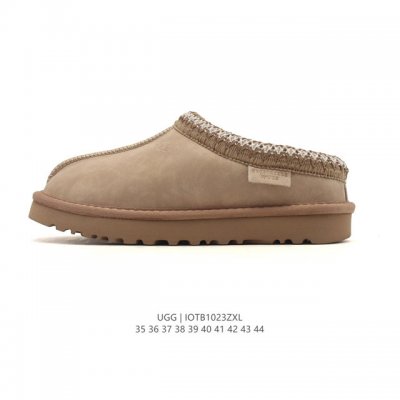 Autumn/Winter New Ugg Cotton Slippers, Fleece-Lined Thick Snow Boots, Retro Wome