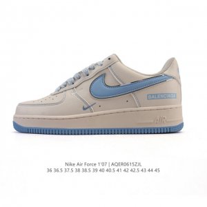 Corporate-level Nike Air Force 1 '07 Low Air Force One white shoes Gucci co-bran