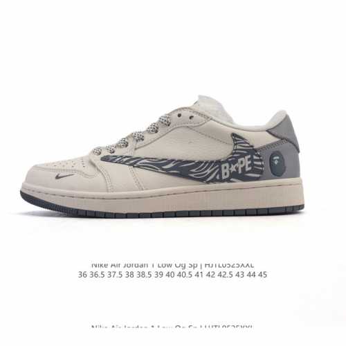 Company-Level Genuine Nike Air Jordan 1 Low Og Sp Military Blue Aj1 Joe 1 Revers