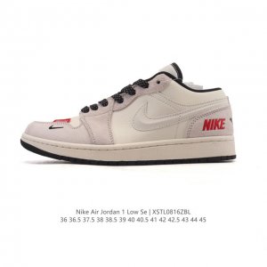 The Nike Air Jordan 1 Low Aj1 is a retro, casual basketball shoe. Drawing inspir