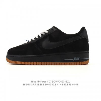 Nike Air Force 1 '07 Low, a versatile, platform, low-top, casual athletic shoe