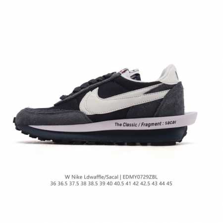Nike Swoosh running shoes with thick soles and height-enhancing sneakers. Sacai - Click Image to Close