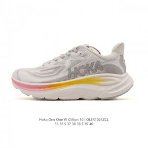 Hoka One One introduces the upgraded Clifton 10, a lightweight and cushioned wom