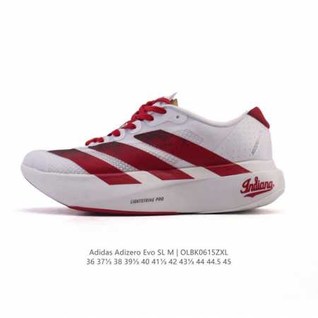 Adidas Adizero Evo Sl Sports Comfortable Non-slip Wear-resistant Low-top Running - Click Image to Close