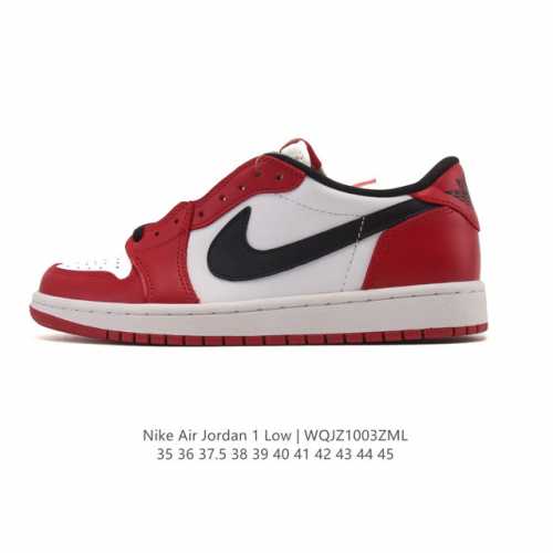 Nike Air Jordan 1 Low AJ1, a low-top retro-style casual basketball shoe. Inspire