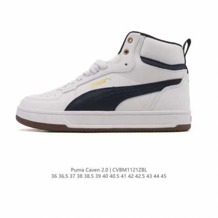 Company Grade Puma Caven 2.0 Unisex High-Top Sneakers. The Caven 2.0 is a subtl - Click Image to Close
