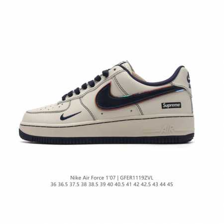 supreme X Nike Air Force 1 Low af1 supreme Cu9225-101 36 36.5 37.5 38 38.5 39 40 40.5 41 42 42.5 43 44 45 Gfer1119Zvl - Click Image to Close
