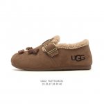Ugg women's snow boots with laces, made in Guangdong. Features a TPU molded uppe