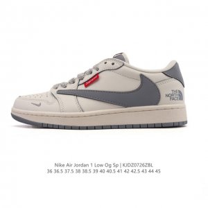 Authentic Nike Air Jordan 1 Low Og Sp Military Blue Aj1 Air Jordan 1 reverse toe