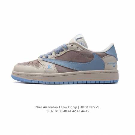 Nike Air Jordan 1 Low Og Sp Military Blue Aj1 1 Aj1 1 Aj1 1 Ts Swoosh Lx1988 36 - Click Image to Close