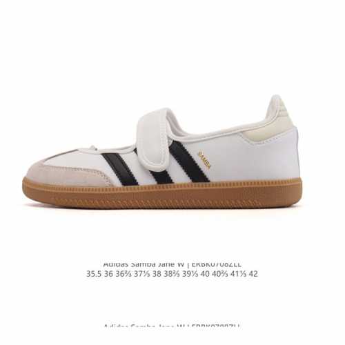 New Adidas Originals Samba Jane Comfortable and versatile Mary Jane shoes for wo