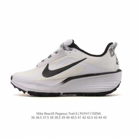 Company-grade Nike Reactx Pegasus Trail 6 Unisex Trail Running Shoes, Summer Ne - Click Image to Close