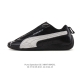 Puma x Balenciaga Speedcat series sneakers, thin-soled, suede, round-toe, distre