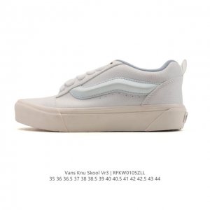 Vans Knu-Skool Vr3 Lx loafers with leather upper. The Campbell's Julian series l