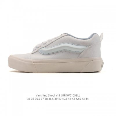 Vans Knu-Skool Vr3 Lx loafers with leather upper. The Campbell's Julian series l