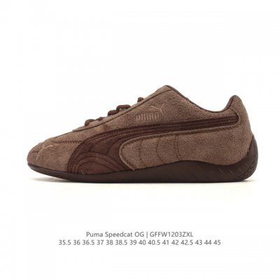 Puma Speedcat Og is a low-top, retro-inspired, versatile casual racing shoe from