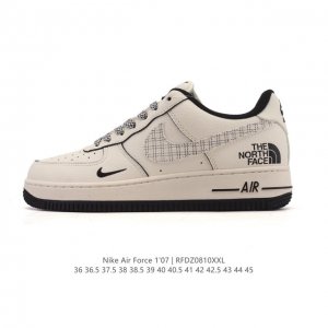 New Af1 Nike Air Force 1 '07 Low Air Force One cushioned, thick-soled, height-e