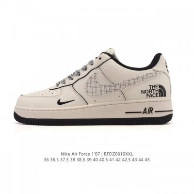 New Af1 Nike Air Force 1 '07 Low Air Force One cushioned, thick-soled, height-e
