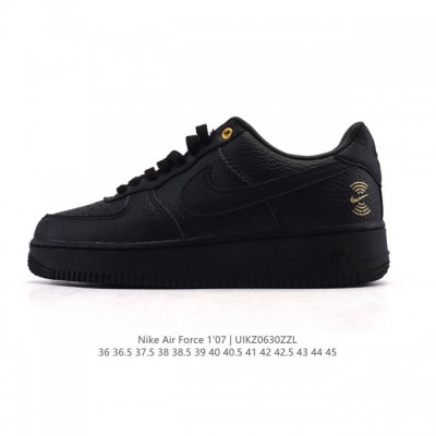 Nike Air Force 1 '07 Low Air Force One white shoes with air cushion, low-top ve