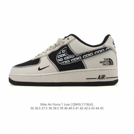 Special Offer Nike Air Force 1 '07 Low. Air Force 1 low-top white sneakers with - Click Image to Close