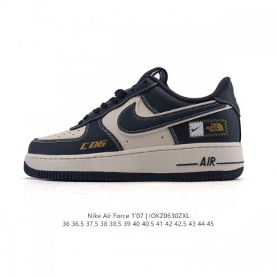 Nike Air Force 1 '07 Low Air Force One white shoes with air cushion, low-top ve
