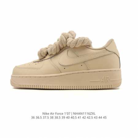 Nike Air Force 1 '07 Deconstructed Lace-up Basketball Shoes for Men and Women. - Click Image to Close