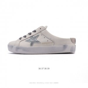 golden Goose Deluxe Brand Sstar From Italy Ggdb Dirty Little Shoes, Half-Slip