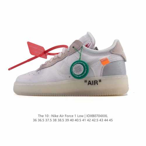 Company-level Nike Off-White X Air Force 1 Ow joint Air Force One comes with a