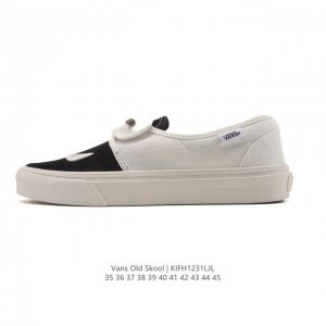 Vans Old Skool Low-Top Sneakers, Fashionable Retro Men's and Women's Shoes, Tre