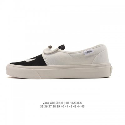 Vans Old Skool Low-Top Sneakers, Fashionable Retro Men's and Women's Shoes, Tre