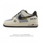 Nike Air Force 1 '07 Low, a versatile, platform, low-top white sneaker with cus