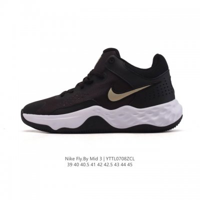 New Nike Fly By Mid 3 Simple and versatile shock-absorbing, non-slip, wear-resi