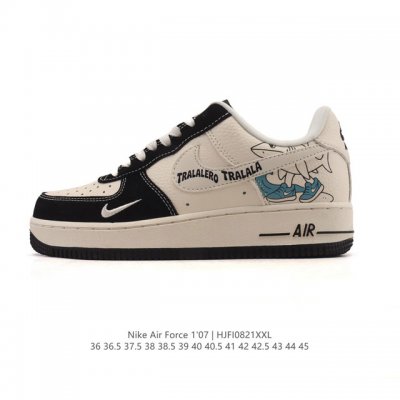 New Af1 Nike Air Force 1 '07 Low Air Force One cushioned, thick-soled, height-e
