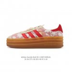 Authentic Adidas 2025 New Year Shoes, Adidas Originals Gazelle Bold Retro Style