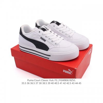 New company-level Puma men's and women's Court Classic Vulc Fs sports casual sho