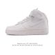 Factory-grade top-grain leather Nike Air Force 1 '07, Air Force 1 with air cushi