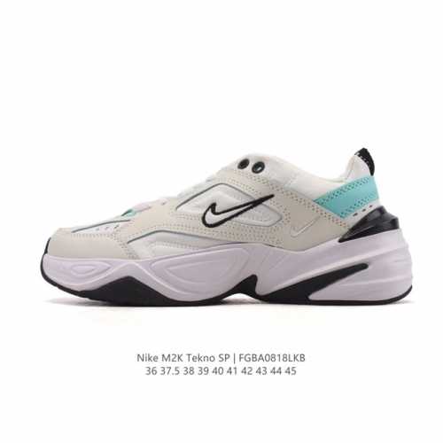 Nike M2K Tekno men's and women's thick-soled sneakers, classic retro casual jogg