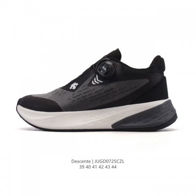 Descente men's Chron retro fabric sports casual shoes, comfortable and breathabl