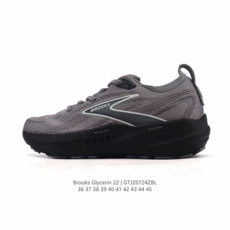 New Brooks Glycerin 22 running shoes for men and women, featuring breathable cus - Click Image to Close